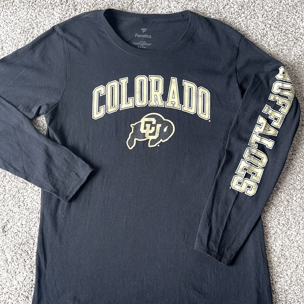 CU Buffs long sleeve shirt